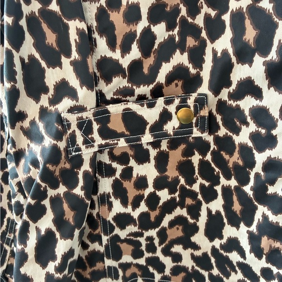 NWT J.Crew Leopard Print Barn Jacket - Picture 14 of 16